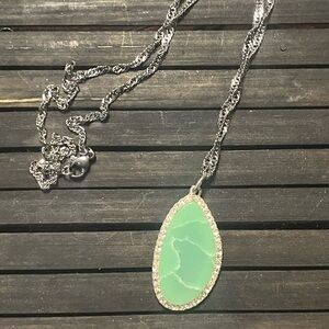 Rare stone necklace